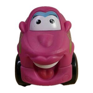 Lil Chuck *RARE*- Girl Convertible Car Pink  2004 Hasbro Collectible